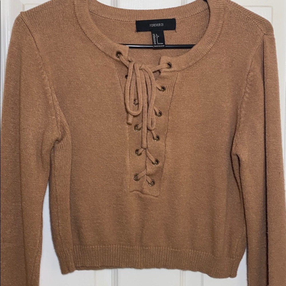 Cropped sweater